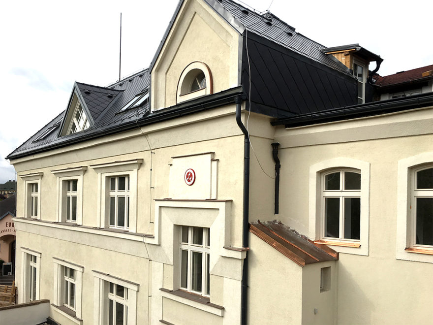 Rekonstrukce střechy, Česká Třebová